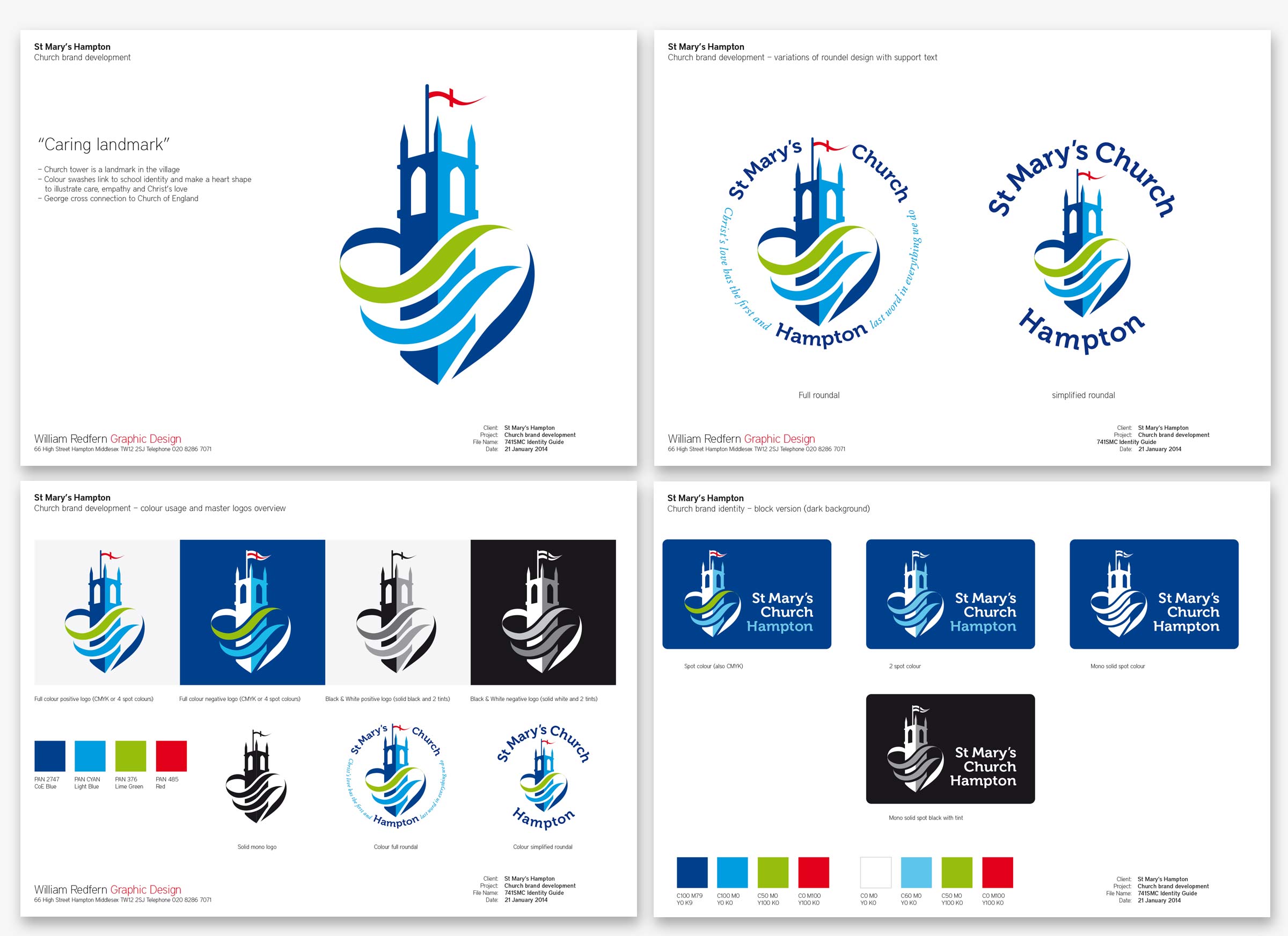 St Mary’s church brand guidelines